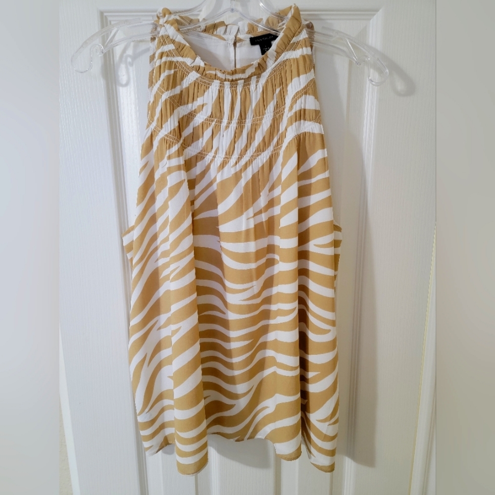 Ann Taylor Shell Tank Blouse size L